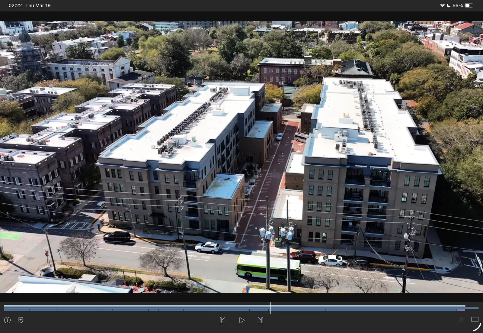 Capital Luxury Apartments, construction progress — Under One Sun aerial imagery