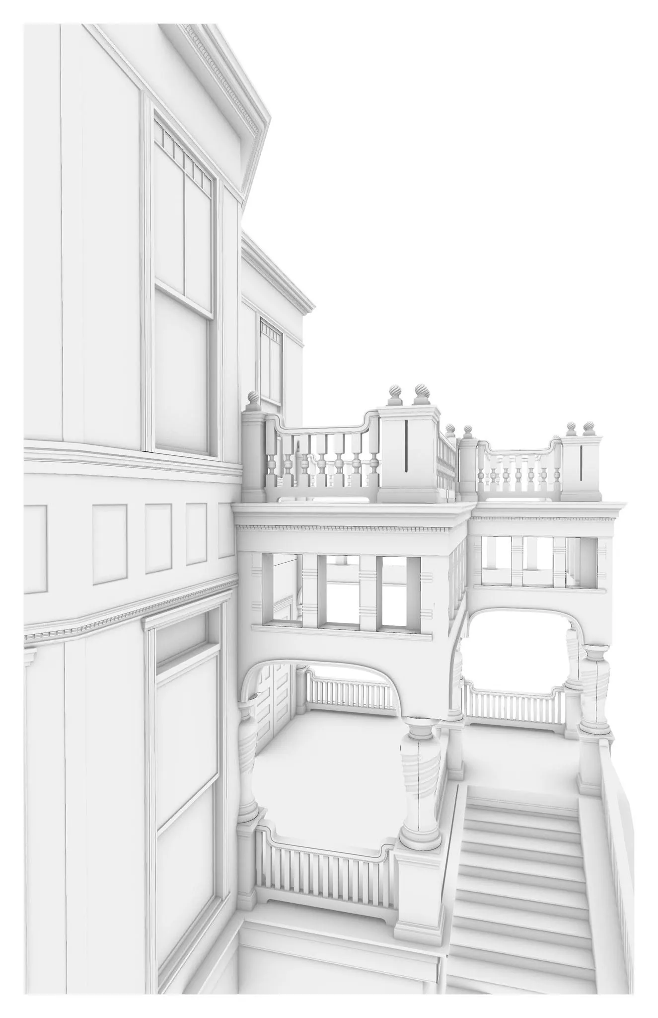 603 Whitaker Render Close UP Shot — Under One Sun residential design