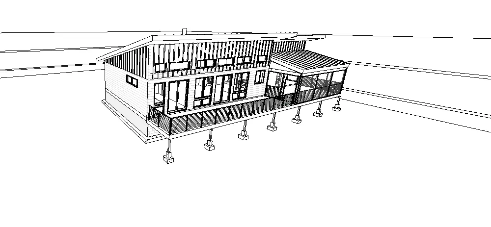 Dennison Residence, final — Under One Sun residential design