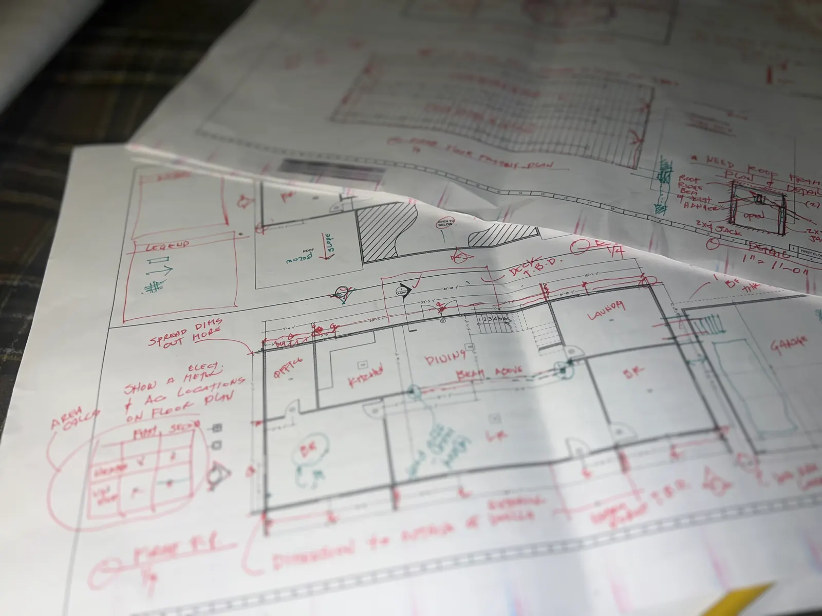 Residential design sketch — Under One Sun residential design