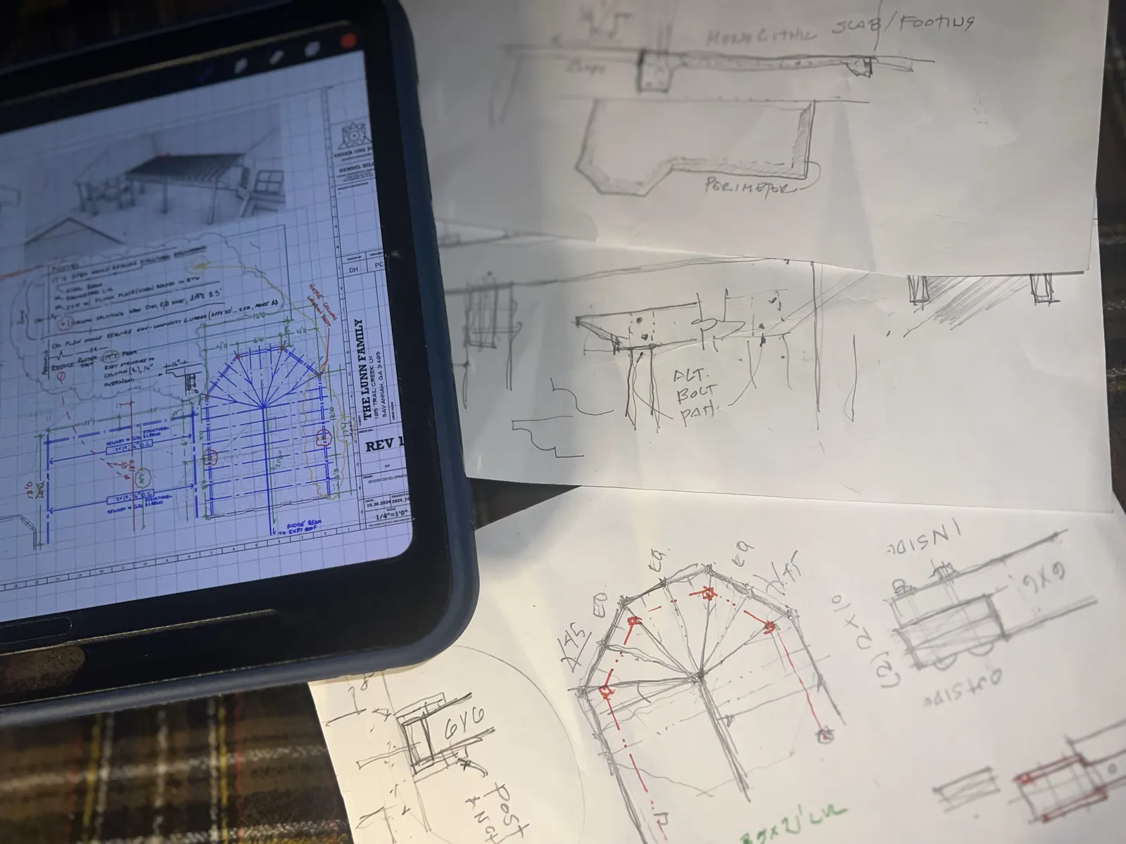 Residential design sketch — Under One Sun residential design