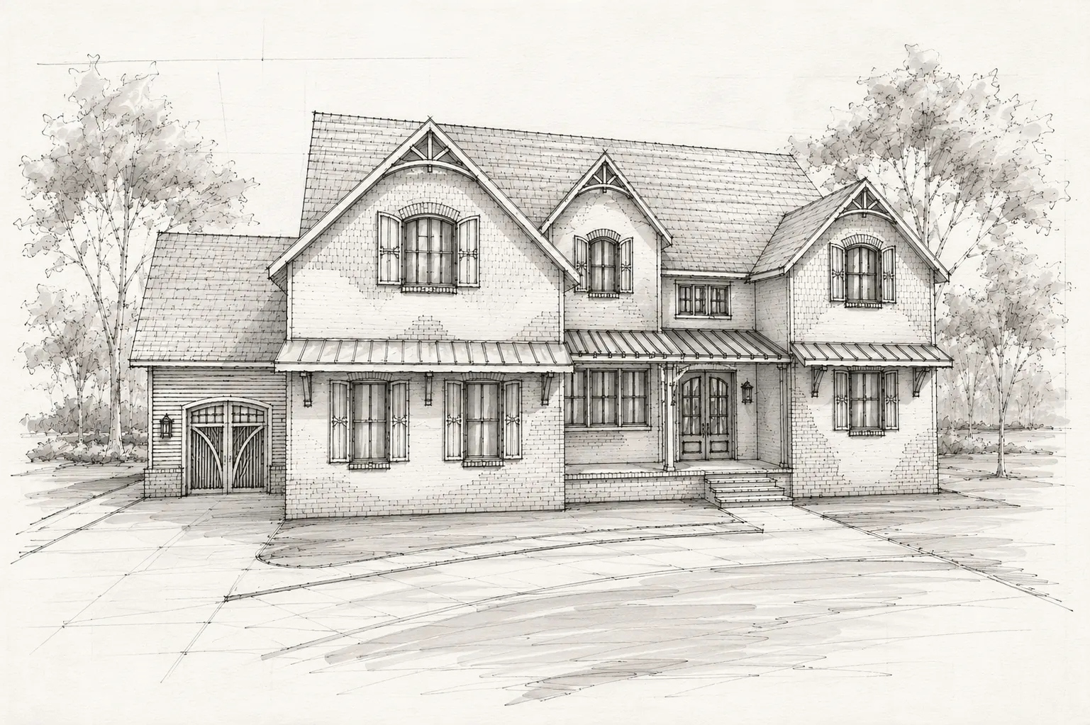 The Lorden Residence rendering — Under One Sun residential design